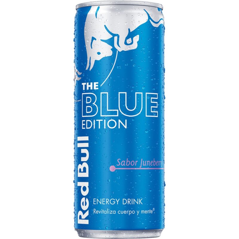 Red Bull Blue Edition Sabor Juneberry Energética lata de 25cl Inbraex